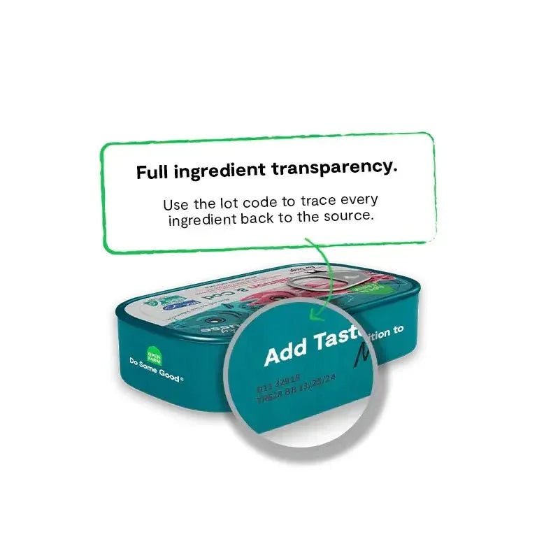 Open Farm Salmon & Cod Topper for Dog Food 12 / 4.59 oz - Talis Us