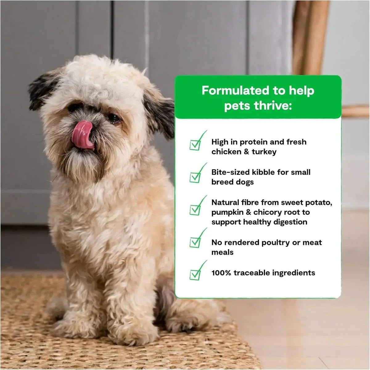 Open Farm Small Breed Chicken, Turkey & Ancient Grains Dry Dog Food - Talis Us