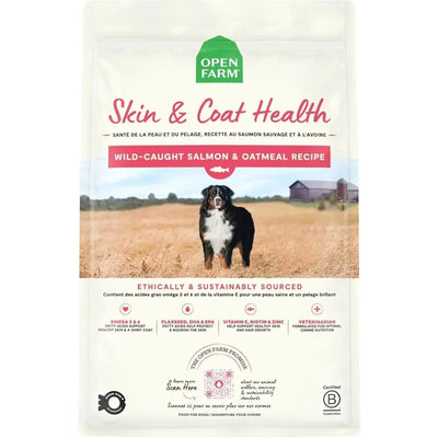 Open Farm Veterinarian Formulated Kibble Salmon & Oatmeal Skin & Coat Health Dog Food - Talis Us
