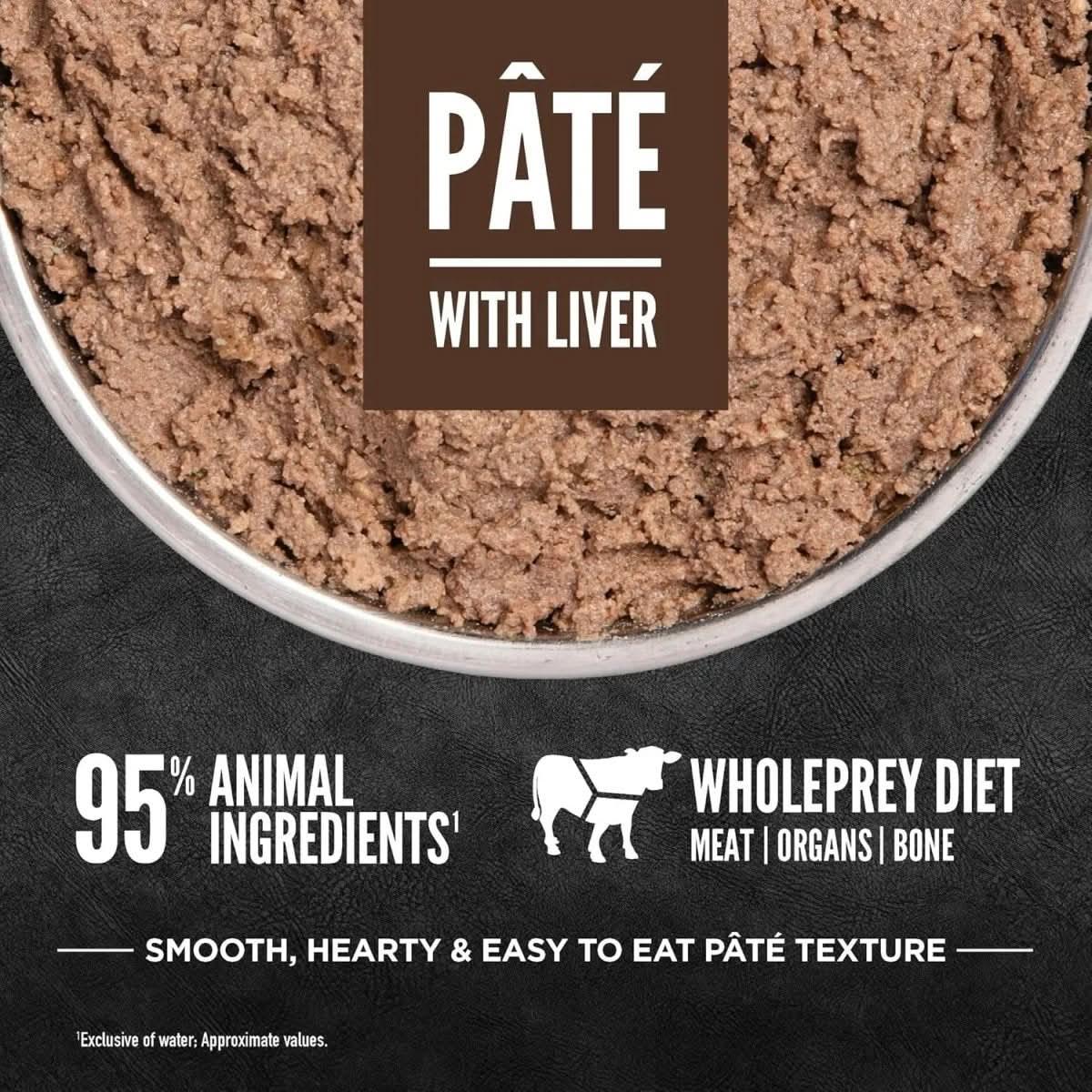 ORIJEN Adult High - Protein Regional Red Pate with Liver Wet Dog Food 12ea/12.8 oz - Talis Us