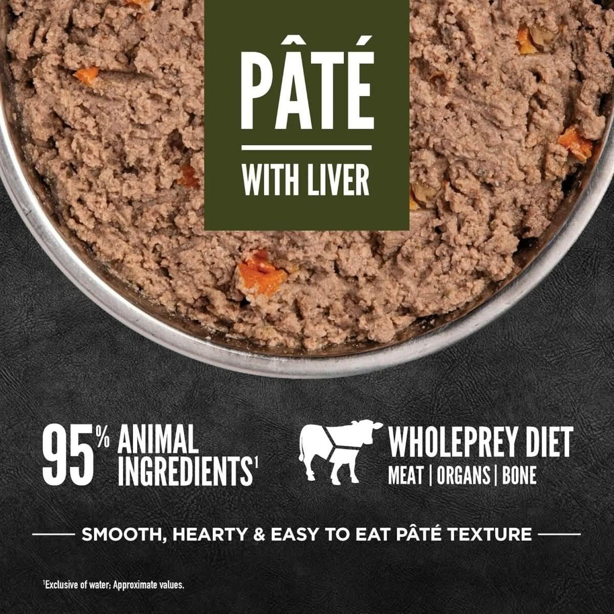 ORIJEN Adult High - Protein Tundra Pate with Liver Wet Dog Food - Talis Us