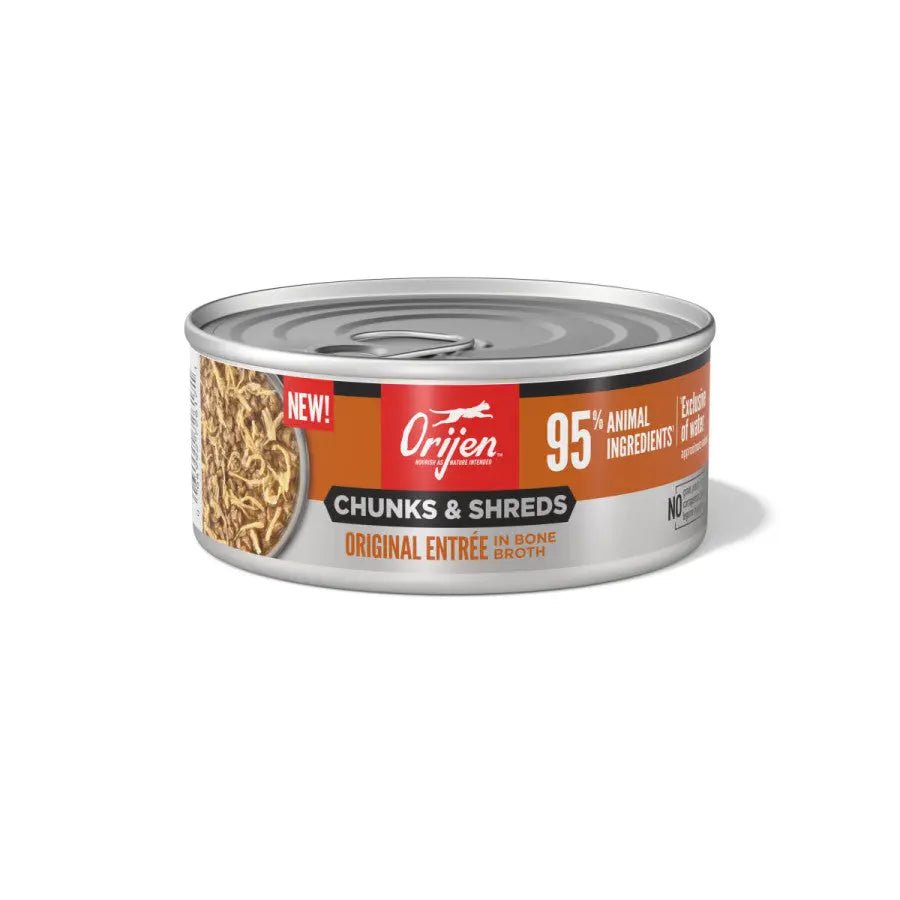ORIJEN Original Grain - Free Chunks in Gravy & Shreds Wet Cat Food - Talis Us