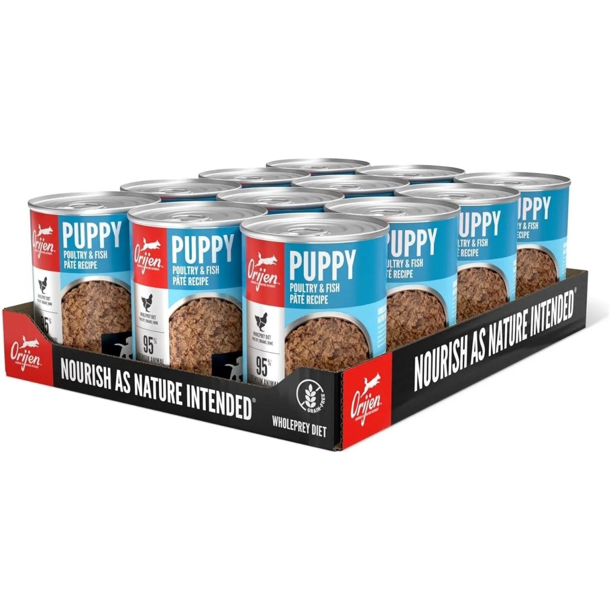 ORIJEN Puppy Recipe Poultry & Fish Pate Grain - Free Wet Dog Food - Talis Us
