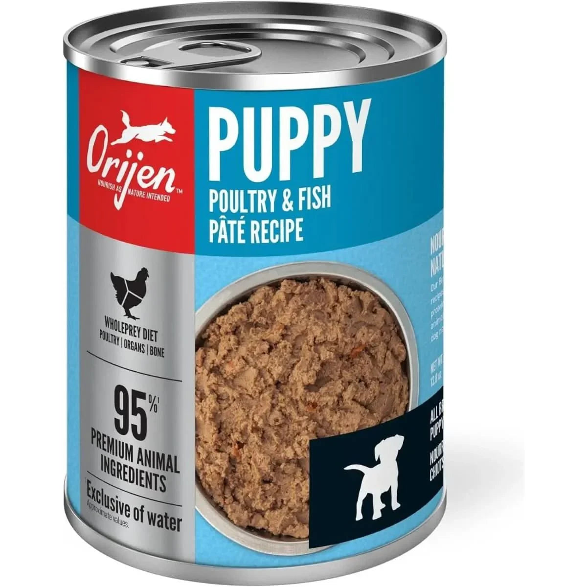 ORIJEN Puppy Recipe Poultry & Fish Pate Grain - Free Wet Dog Food - Talis Us