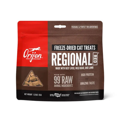 ORIJEN Regional Red Grain - Free Freeze - Dried Cat Treats 1.25 oz - Talis Us