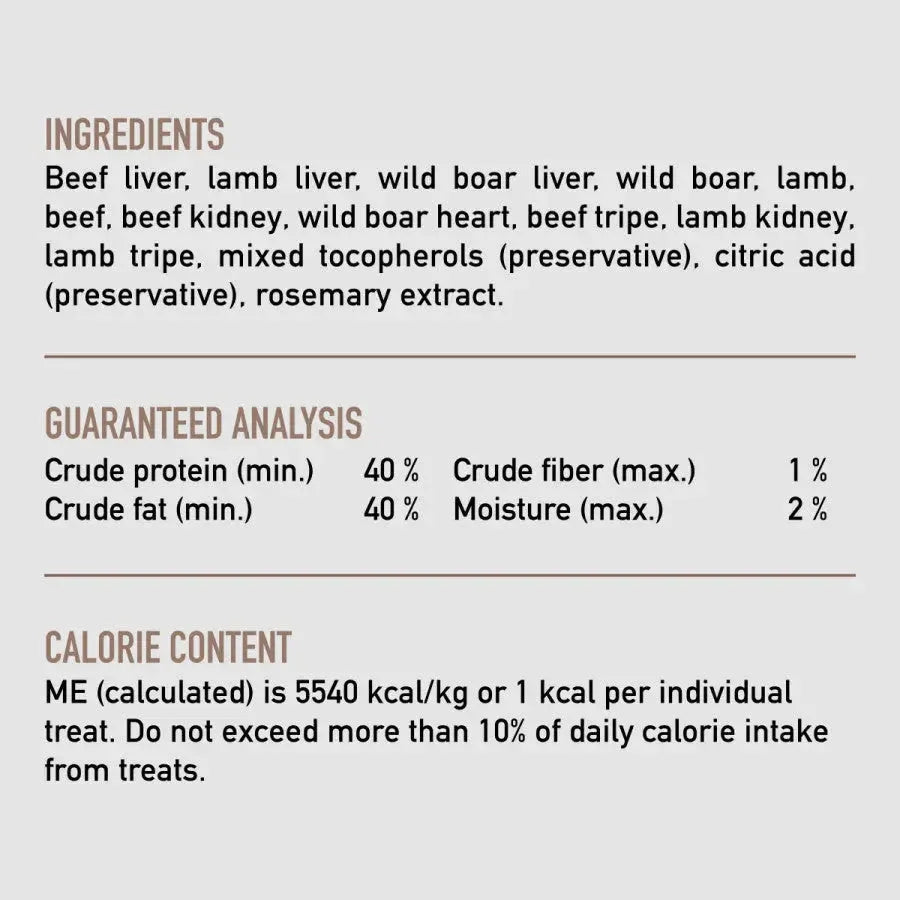 ORIJEN Regional Red Grain - Free Freeze - Dried Cat Treats 1.25 oz - Talis Us
