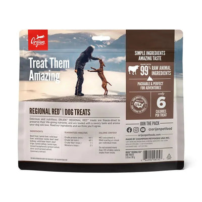 ORIJEN Regional Red Grain - Free Freeze - Dried Dog Treats - Talis Us