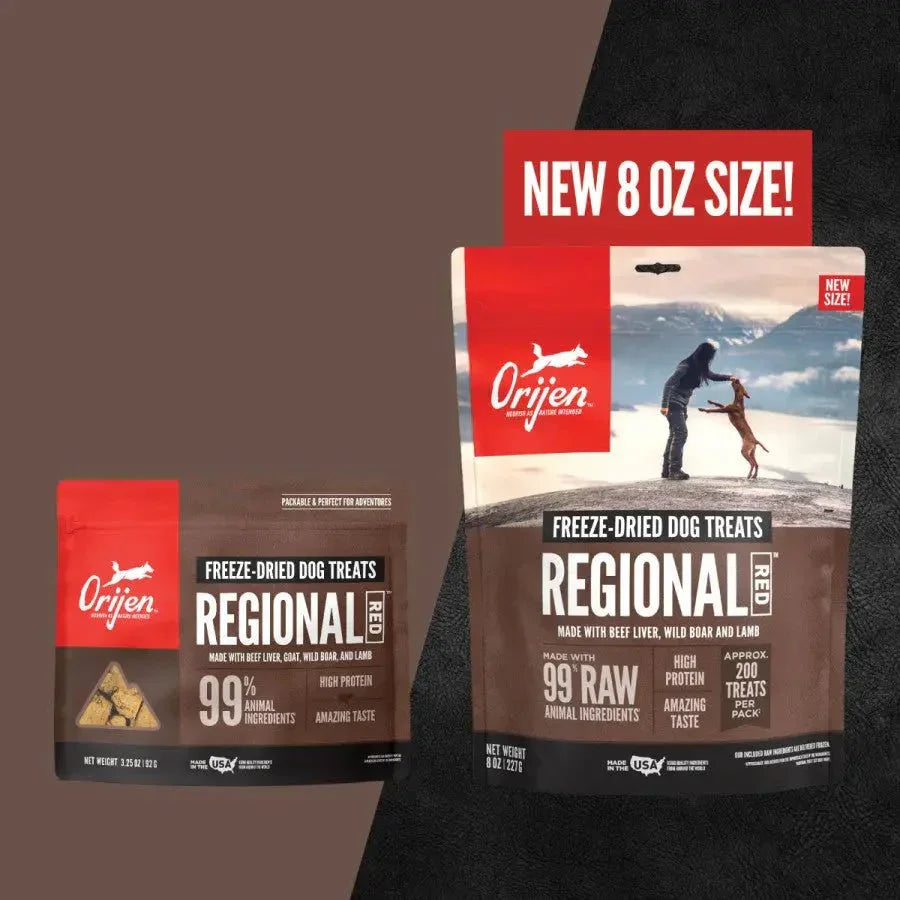 ORIJEN Regional Red Grain - Free Freeze - Dried Dog Treats - Talis Us