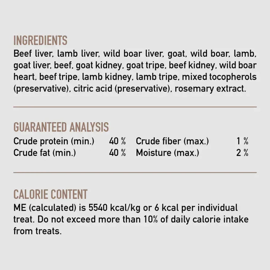 ORIJEN Regional Red Grain - Free Freeze - Dried Dog Treats - Talis Us