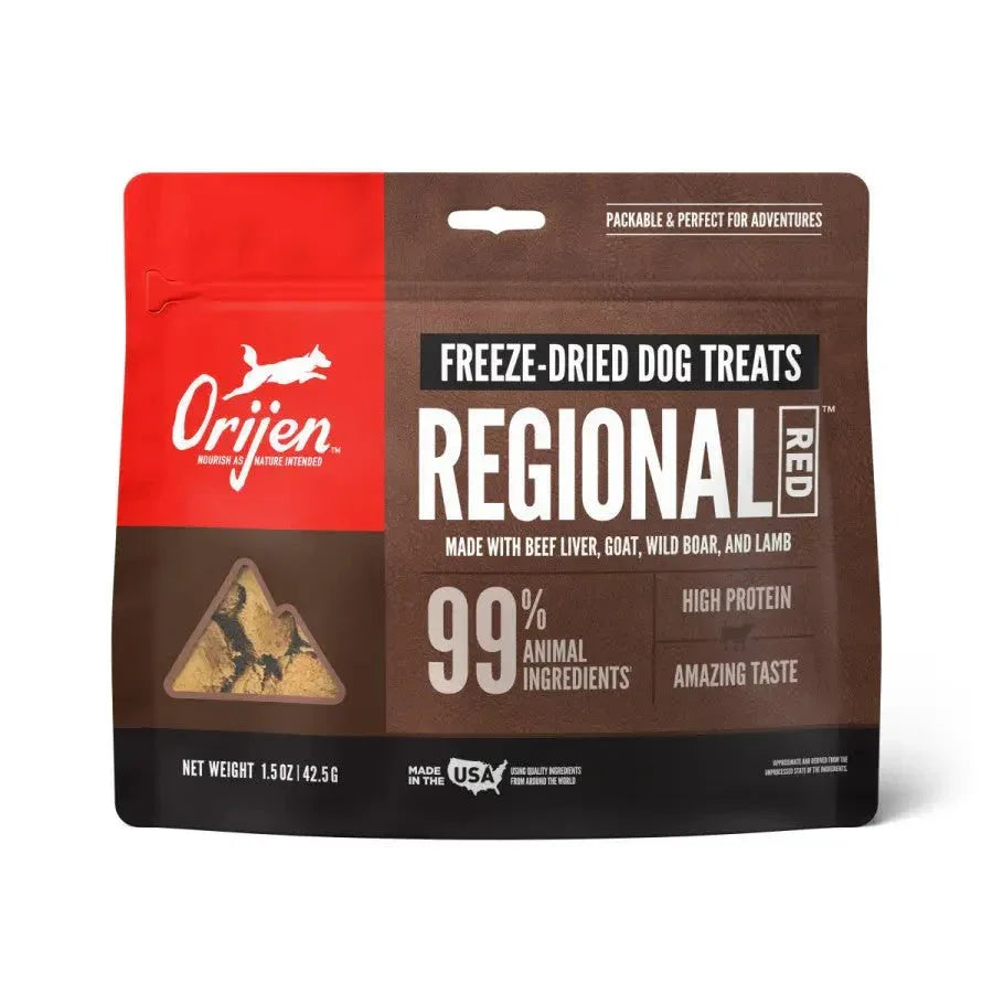ORIJEN Regional Red Grain - Free Freeze - Dried Dog Treats - Talis Us