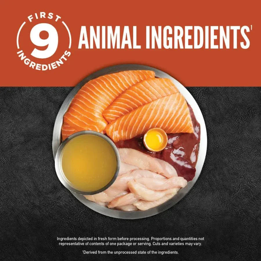 ORIJEN Salmon & Chicken Entree Grain - Free Chunks in Gravy & Shreds Wet Cat Food - Talis Us
