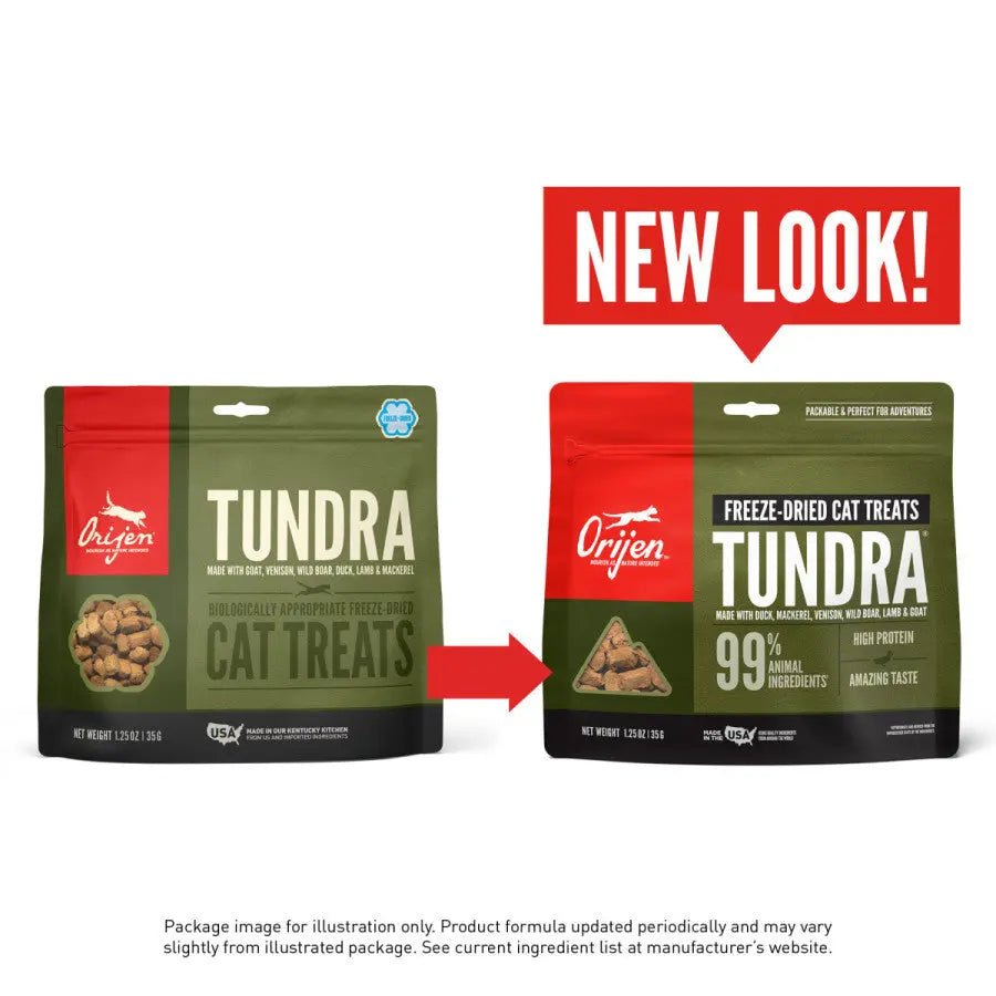ORIJEN Tundra Grain - Free Freeze - Dried Cat Treats 1.25 oz - Talis Us