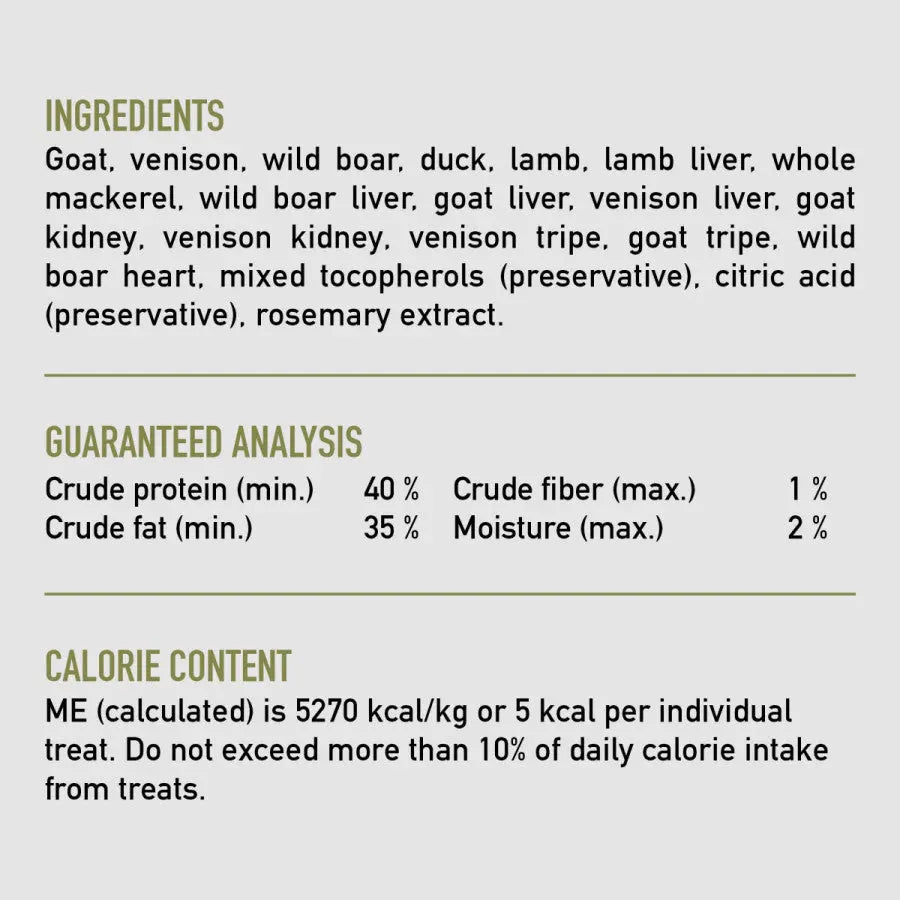 ORIJEN Tundra Grain - Free Freeze - Dried Dog Treats - Talis Us