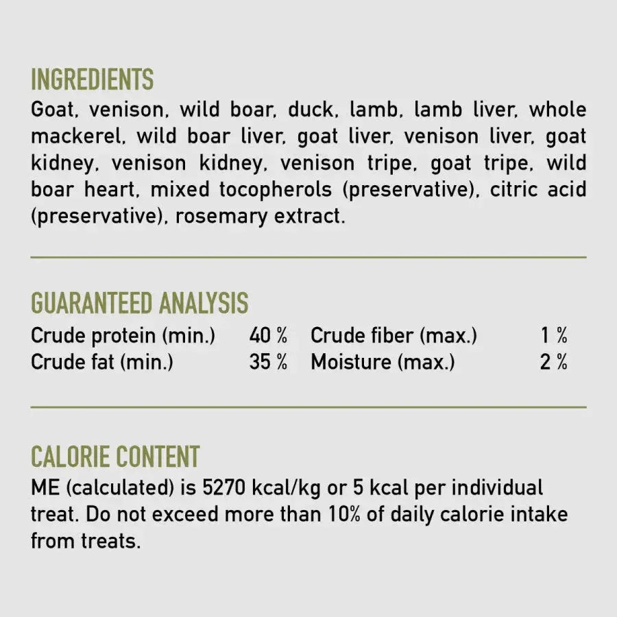 ORIJEN Tundra Grain - Free Freeze - Dried Dog Treats - Talis Us