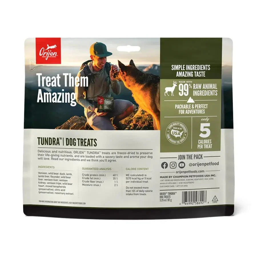ORIJEN Tundra Grain - Free Freeze - Dried Dog Treats - Talis Us
