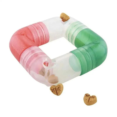 Outward Hound® Orbee-Tuff Holiday Link for Dog Red/Green Color Outward Hound®