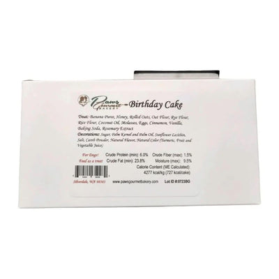 Paws Gourmet Bakery Birthday Cake Box Assorted Colors 1ct - Talis Us