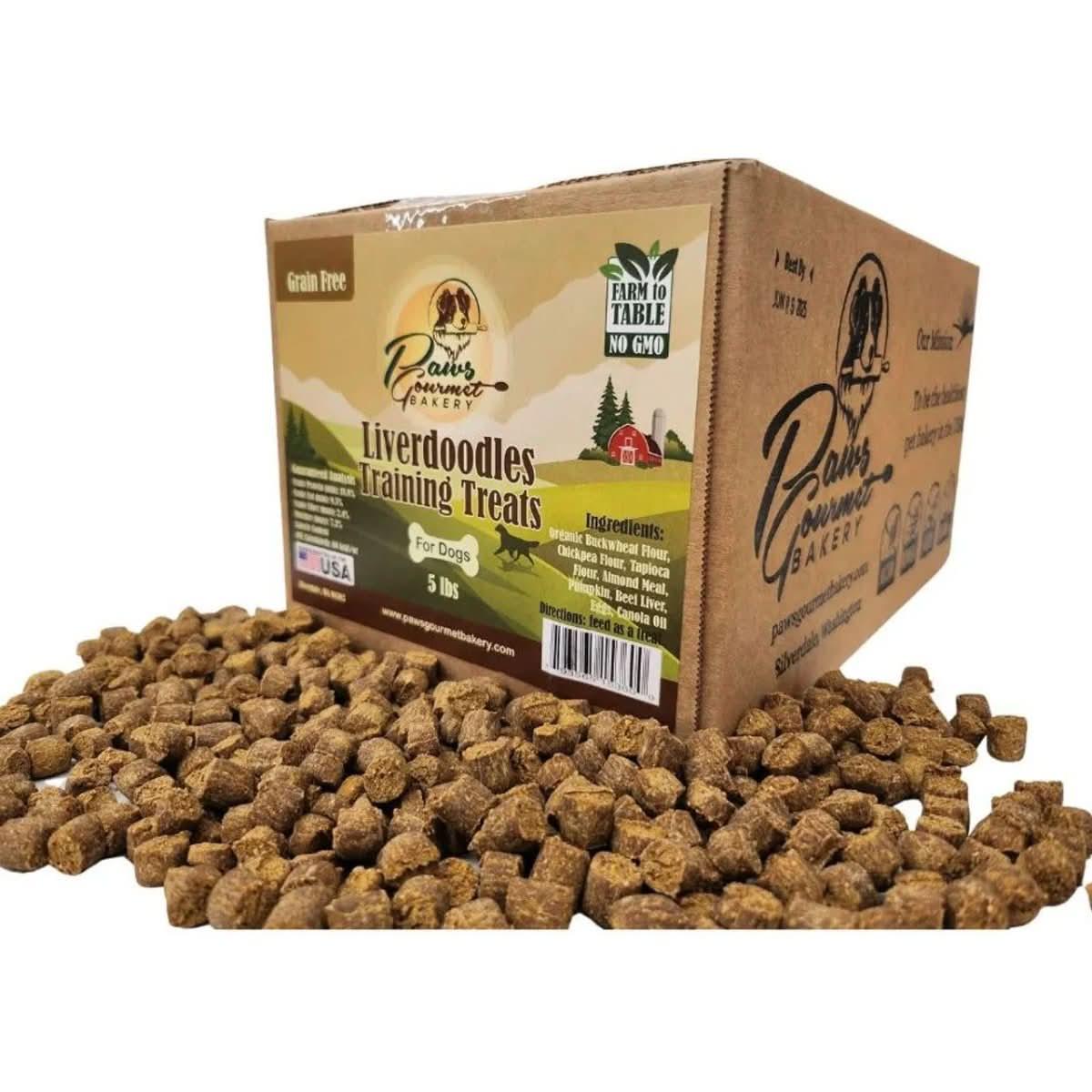 Paws Gourmet Bakery Grain Free Liverdoodle Training Treats - Talis Us