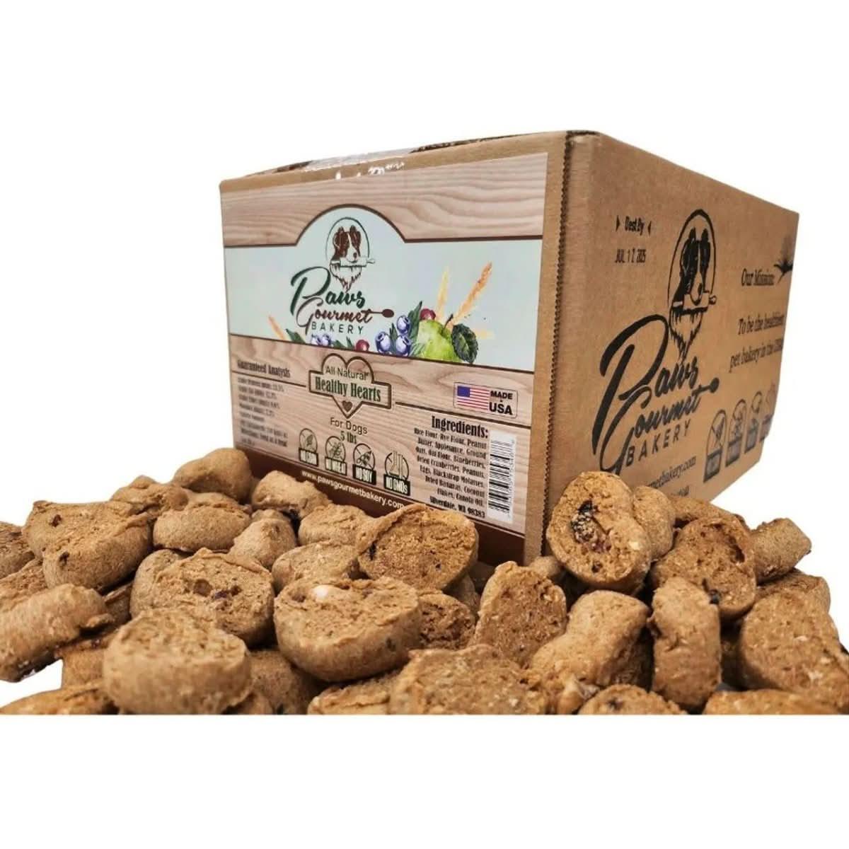 Paws Gourmet Bakery Healthy Hearts Dog Treats - Talis Us