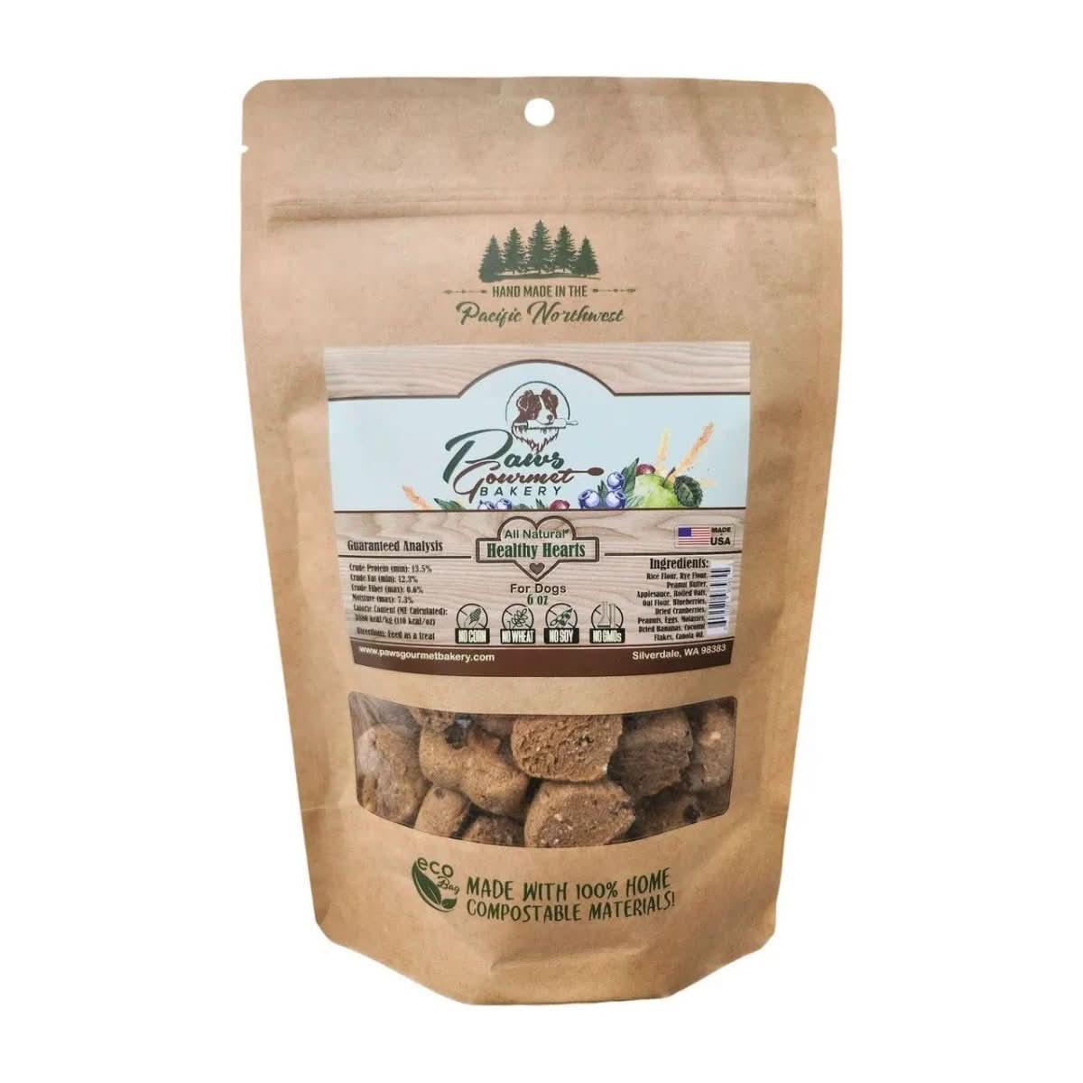 Paws Gourmet Bakery Healthy Hearts Dog Treats - Talis Us