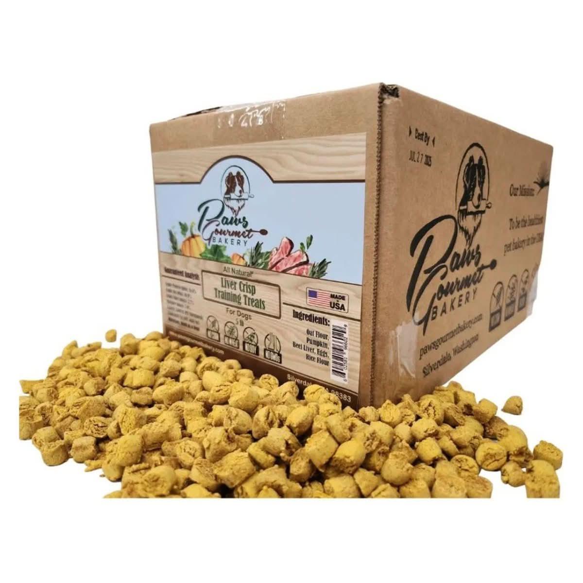 Paws Gourmet Bakery Liver Crisp Training Treats - Talis Us