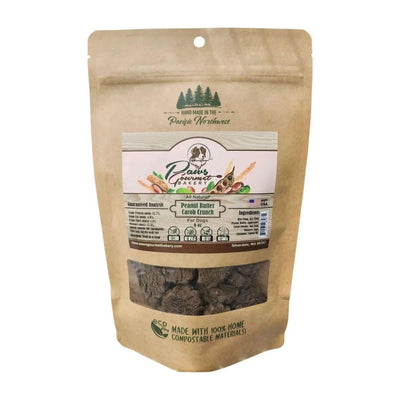Paws Gourmet Bakery Peanut Butter Carob Crunch Dog Treats - Talis Us