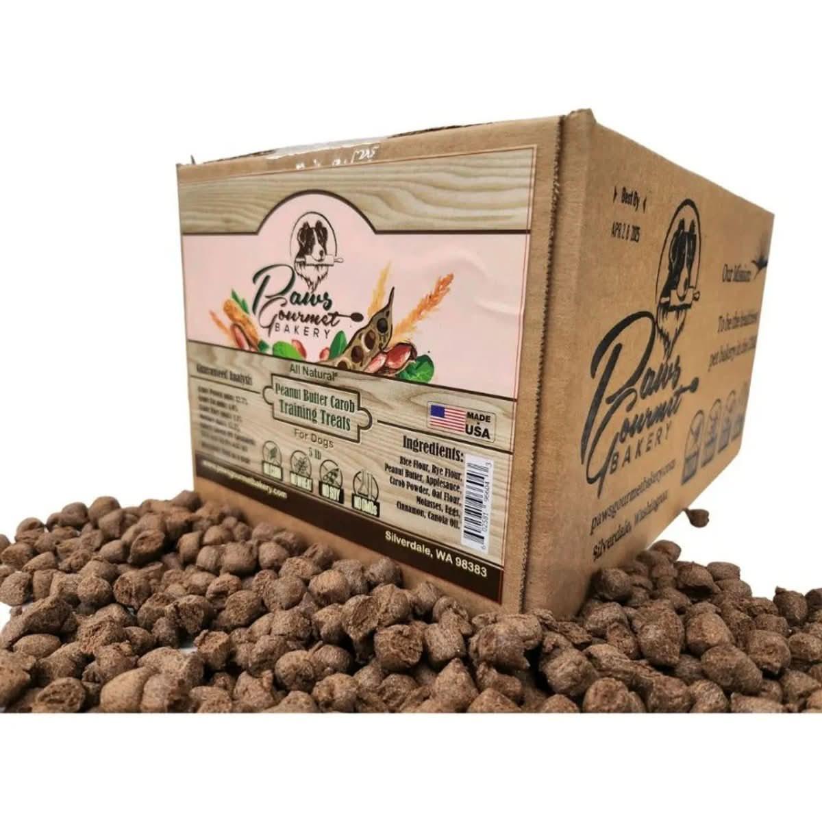 Paws Gourmet Bakery Peanut Butter Carob Training Treats - Talis Us