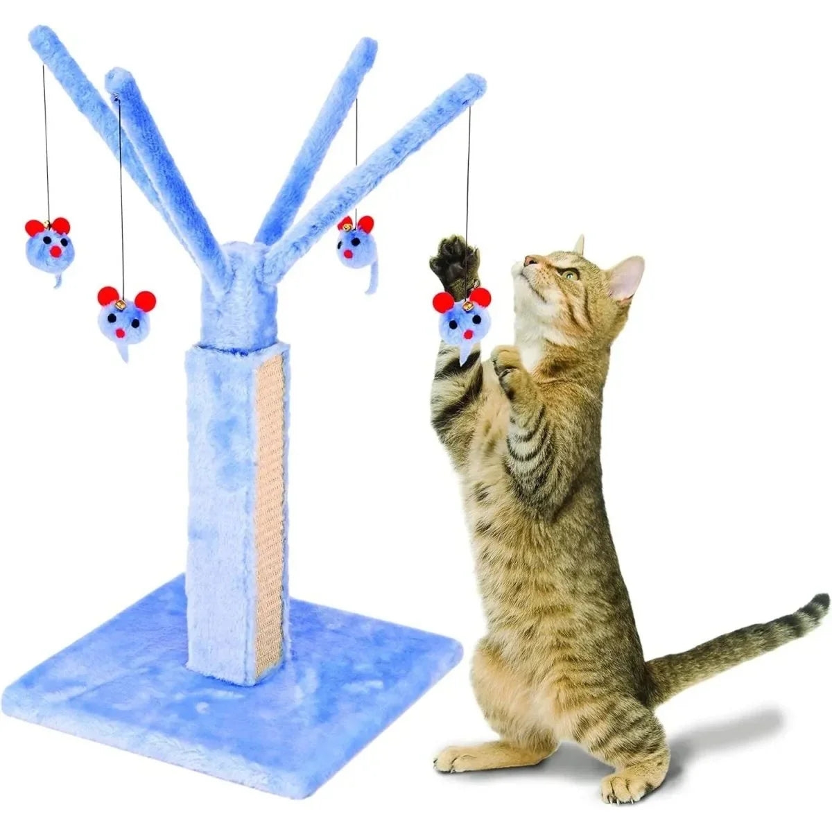 Penn - Plax Cat Life Play Tree with Mouse Toys and Scratching Post - Talis Us