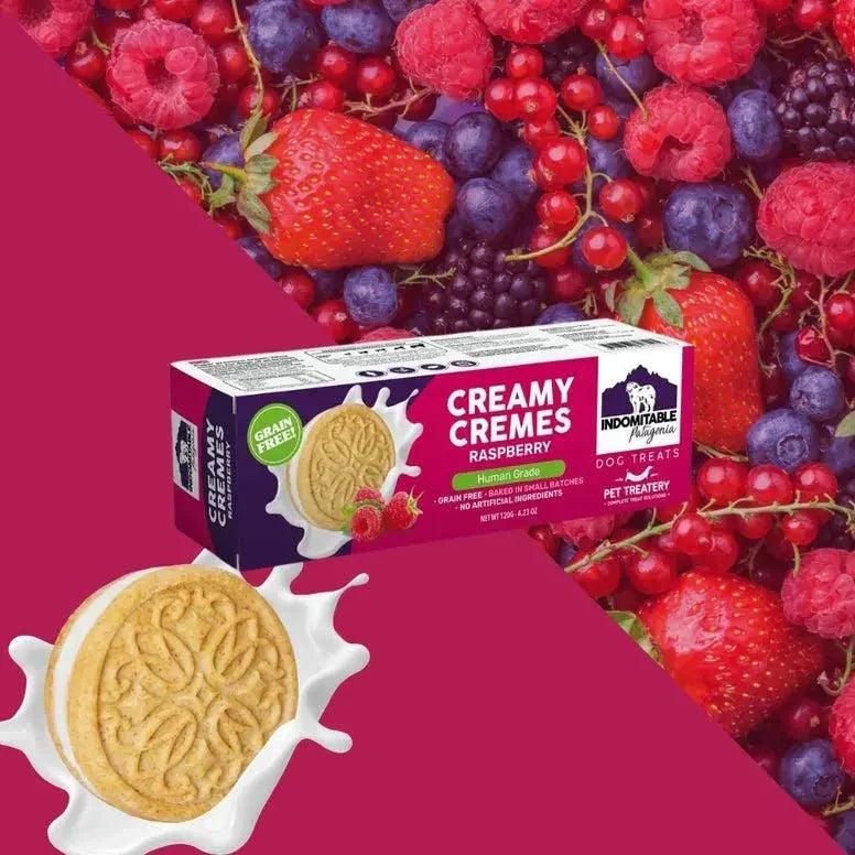 Pet Treatery Dog Biscuits Grain Free Creamy Cremes 4.23 oz./120 gm - Talis Us