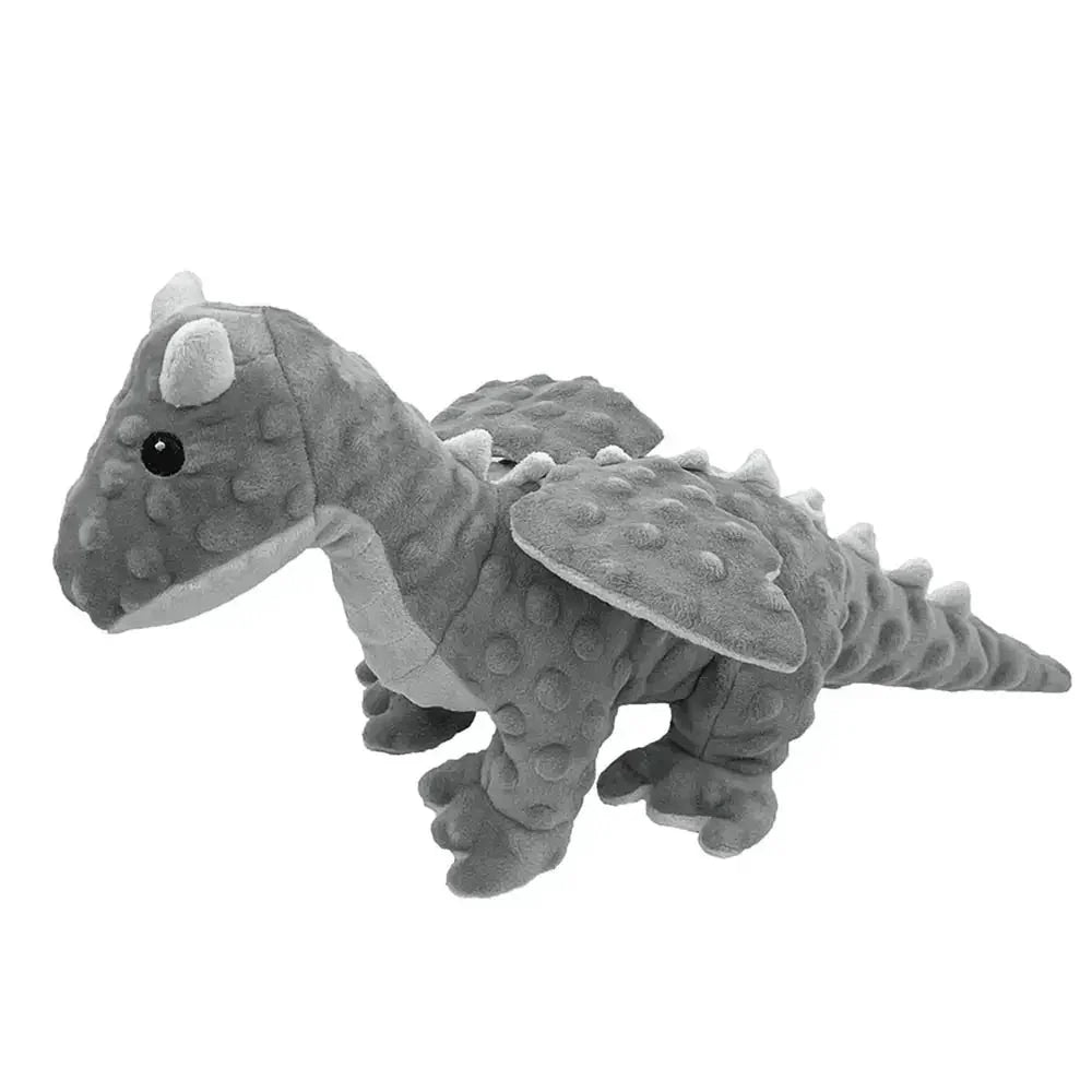 Petlou Dotty Friends Durable Plush Dragon Dog Toy 17" - Talis Us