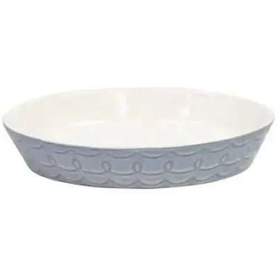 Pioneer Pet Ceramic Bowl Loop Oval 8.2" x 1.45" Pioneer Pet