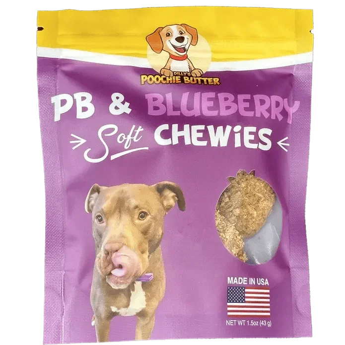 Poochie Butter Baked Dog Treat Soft Chewie Collection 1.5oz - Talis Us