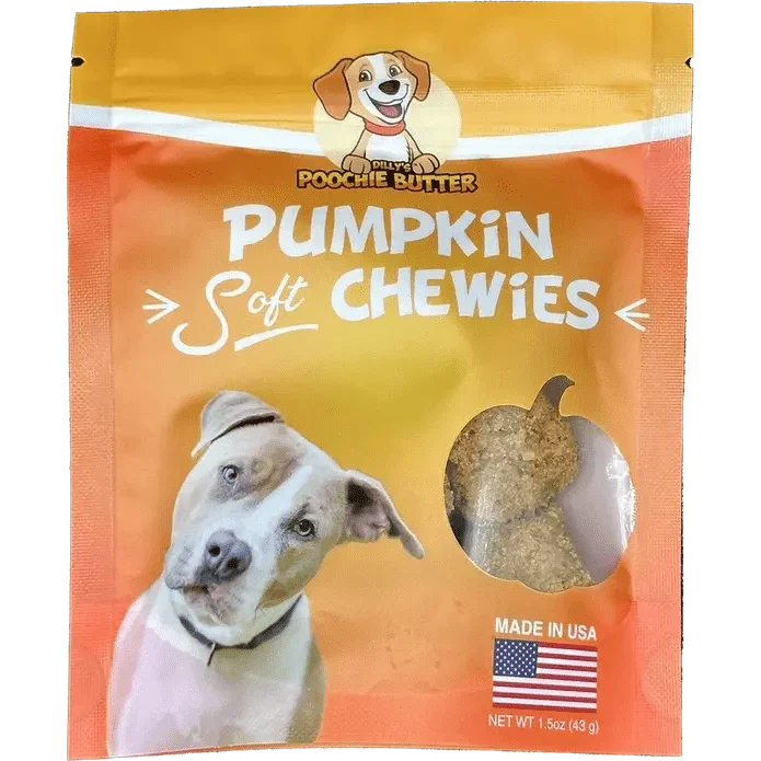 Poochie Butter Baked Dog Treat Soft Chewie Collection 1.5oz - Talis Us