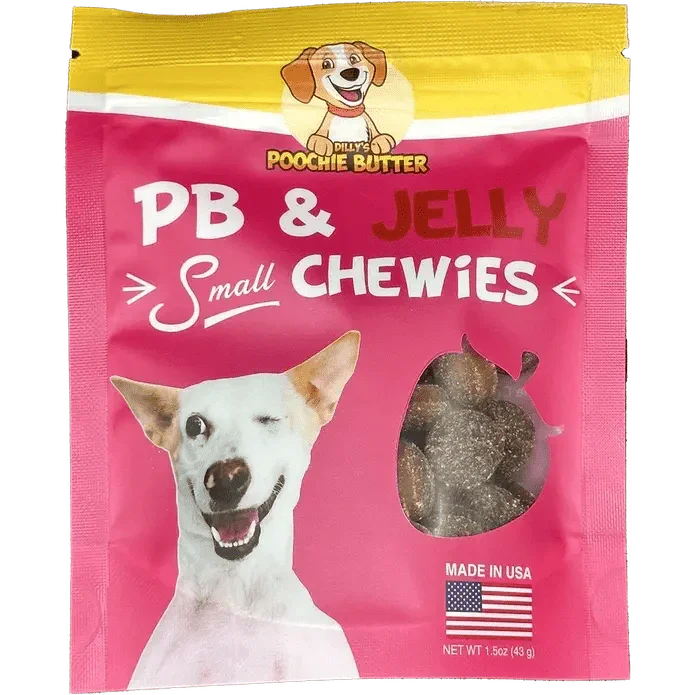 Poochie Butter Baked Dog Treat Soft Chewie Collection 1.5oz - Talis Us