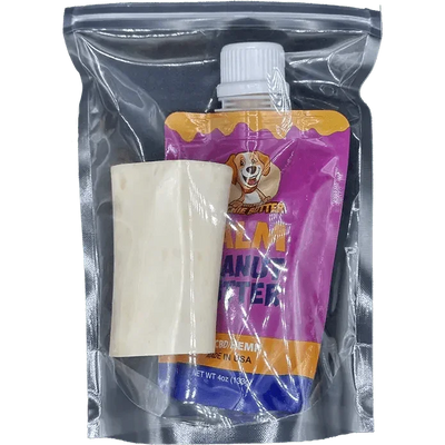 Poochie Butter Calm Pb Squeeze Pack & Marrow Bone Dog Treats - Talis Us