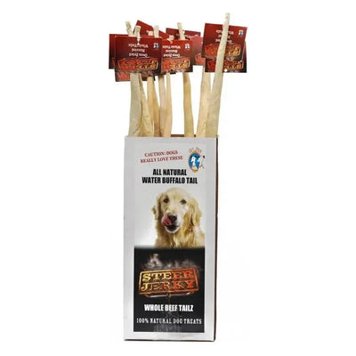 QT Dog Water Buffalo Tail Dog Treat - Talis Us