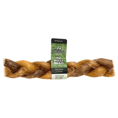 Redbarn Braided Bully Sticks 7" Dog Treats 3 Pack - Talis Us