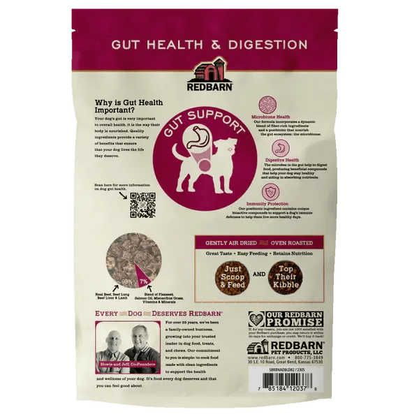 Redbarn Pet Products Air Dried Gut Support Beef & Lamb Dry Dog Food - Talis Us