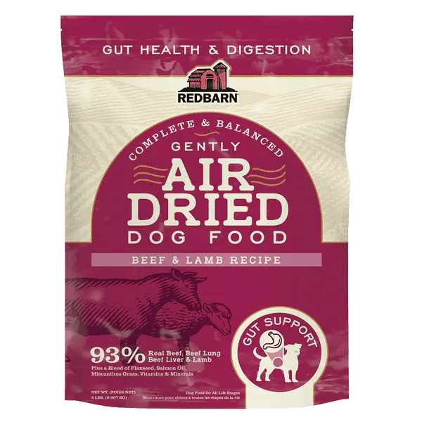 Redbarn Pet Products Air Dried Gut Support Beef & Lamb Dry Dog Food - Talis Us