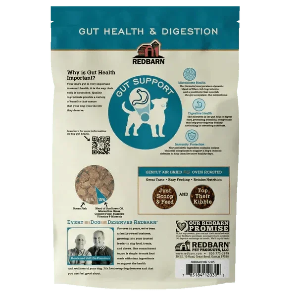 Redbarn Pet Products Air Dried Gut Support Fish Dry Dog Food - Talis Us