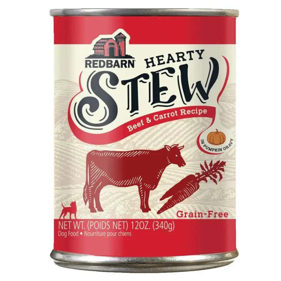 Redbarn Pet Products Hearty Stew All Life Stages Beef & Carrot Wet Dog Food 12ea/12 oz - Talis Us