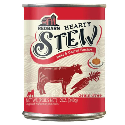 Redbarn Pet Products Hearty Stew All Life Stages Beef & Carrot Wet Dog Food 12ea/12 oz - Talis Us