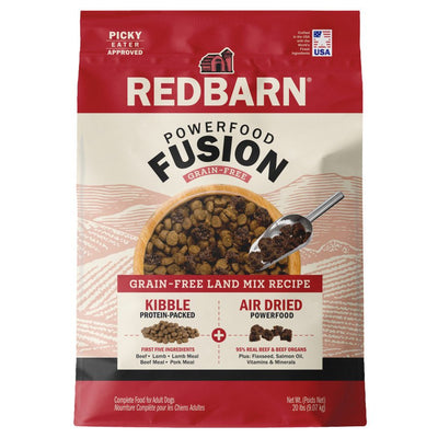 Redbarn Pet Products Powerfood Fusion Grain - Free Land Mix Dry Dog Food - Talis Us