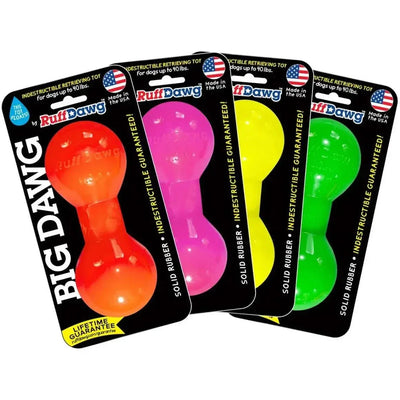 Ruff Dawg, Big Dawg Barbell Tough Dog Chew Toy - Talis Us