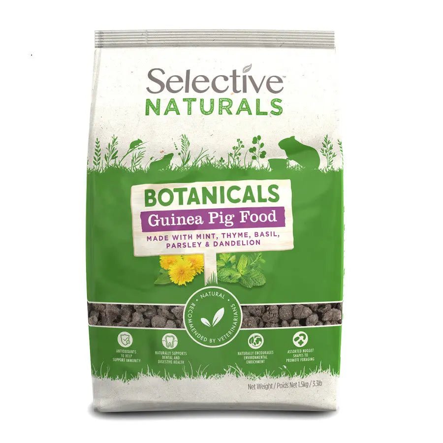 Science Selective Naturals Botanicals Guinea Pig Food 3.3 lb - Talis Us