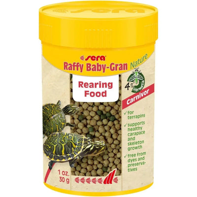 sera Raffy Baby - Gran Nature Turtle Food 1.1 Oz. - Talis Us