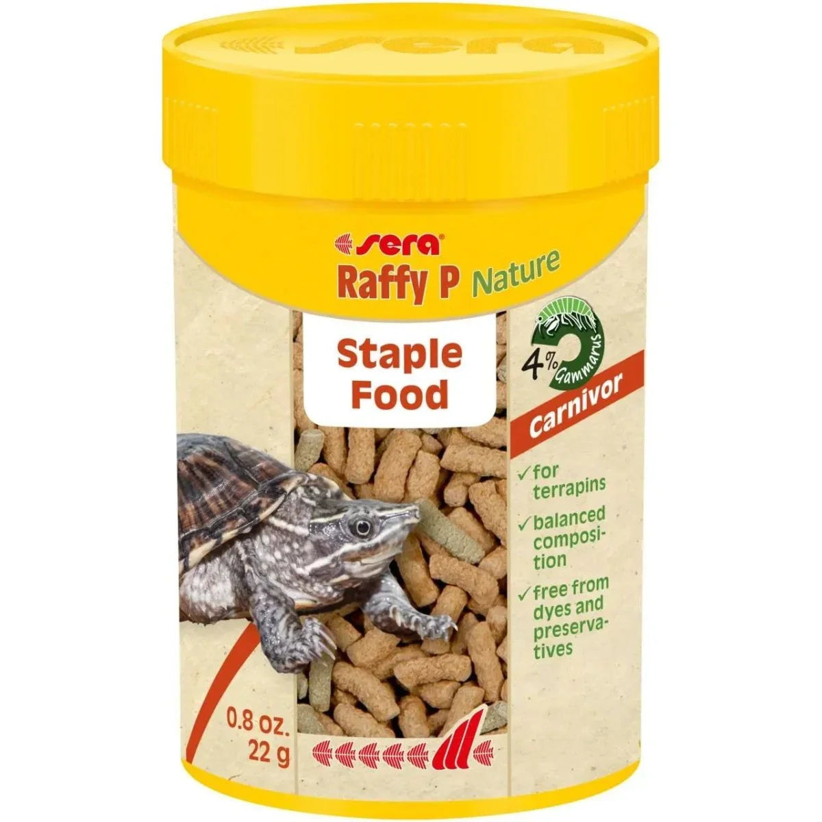 sera Raffy P Sticks Nature Turtle Food - Talis Us
