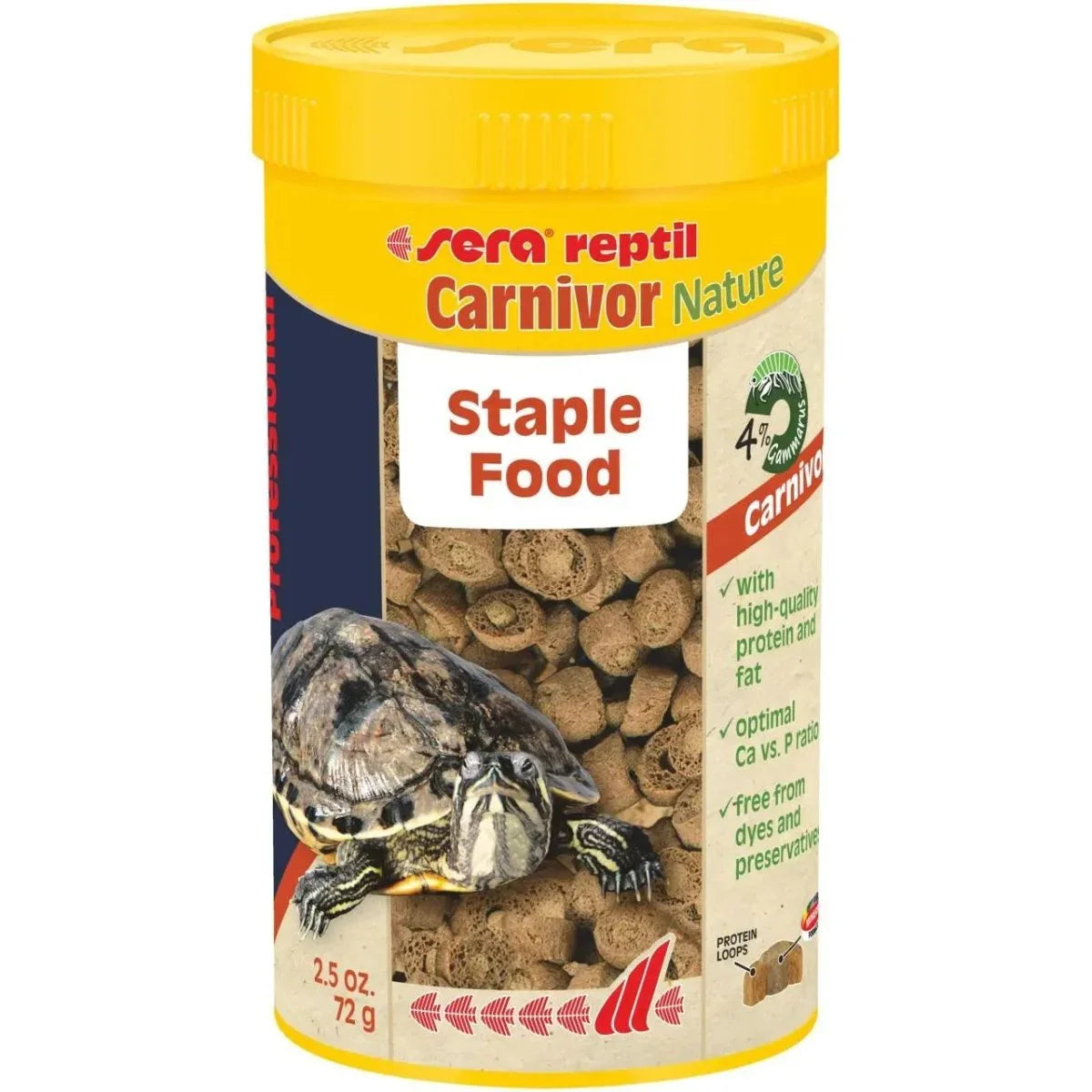 sera Reptil Professional Carnivor Nature Reptile Food - Talis Us