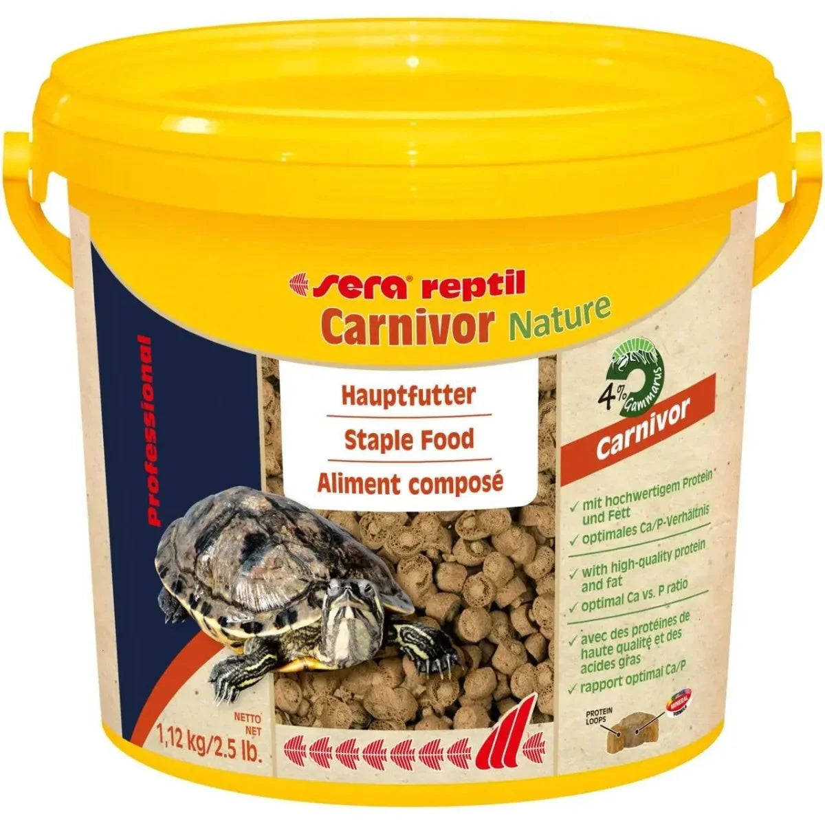 sera Reptil Professional Carnivor Nature Reptile Food - Talis Us