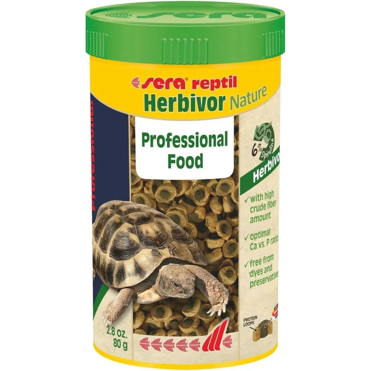 sera Reptil Professional Herbivor Nature Reptile Food - Talis Us